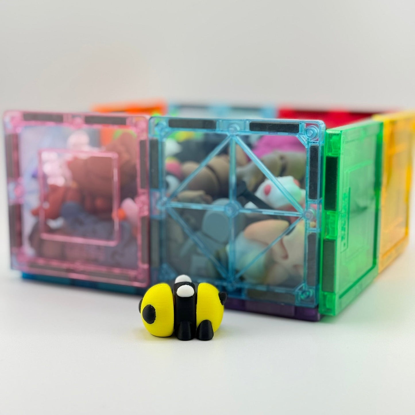 Sunny the Bee – Wiggly 3D Printed Bee Toy | Articulated Desk Buddy