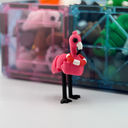 Salsa the Flamingo - Flexling Toy