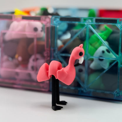 Salsa the Flamingo - Flexling Toy