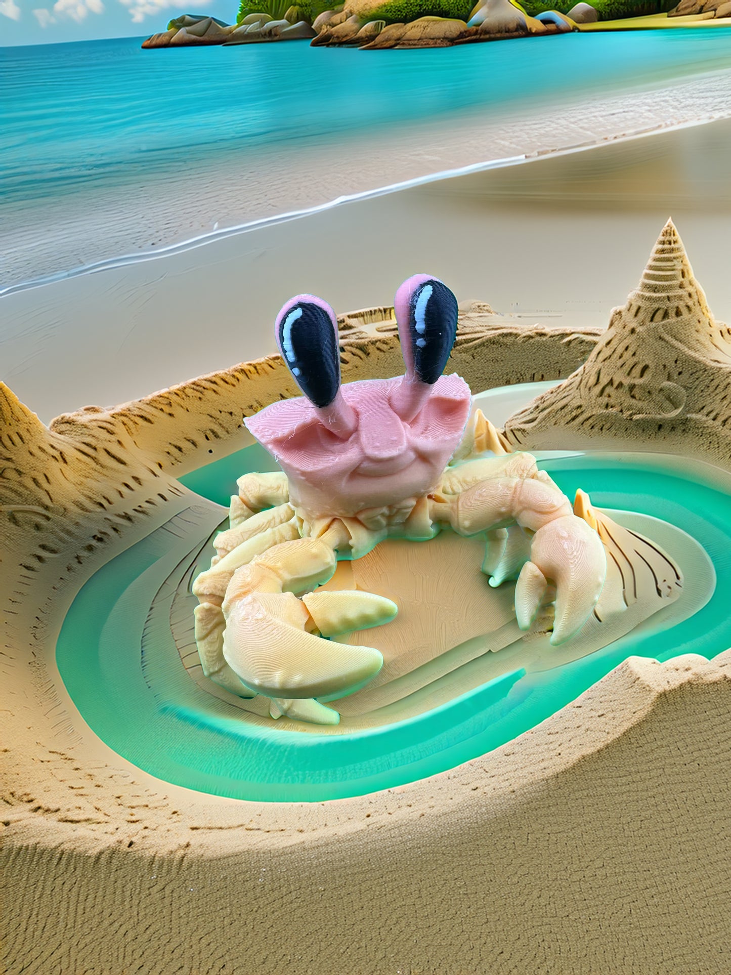 Cute Flexi Crab Buddy